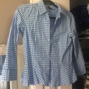 Ralph Lauren Peplum button down